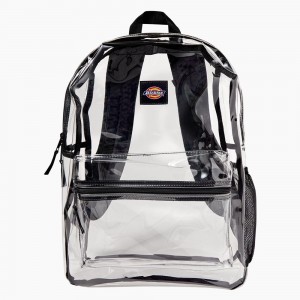 Kids' Dickies Essential Clear Backpack White | 9178234-VP