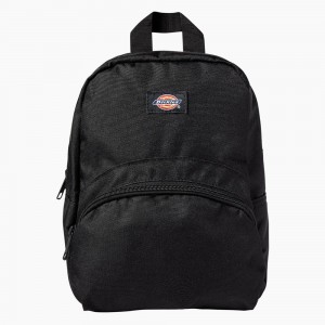 Kids' Dickies Mini Backpack Black | 7642915-IZ