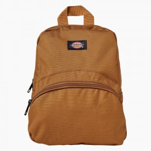 Kids' Dickies Mini Backpack Brown | 9738405-WE