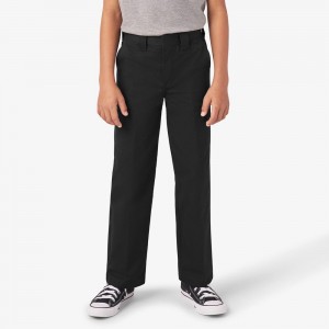 Kids' Dickies Original 874® Work Pants Black | 3718694-SD