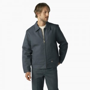 Men's Dickies Insulated Eisenhower Jacket Blue | 3082496-WF