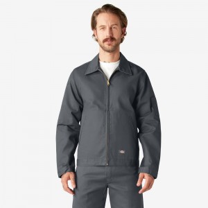 Men's Dickies Unlined Eisenhower Jacket Grey | 0251639-MU