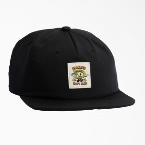 Women's Dickies Athletic Cap Black | 4768205-ME