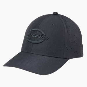 Women's Dickies FLEX Cooling Cap Black | 8526417-RS