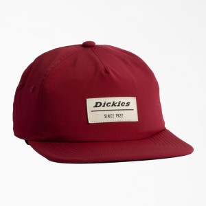 Women's Dickies Low Pro Athletic Cap Red | 6245730-DL