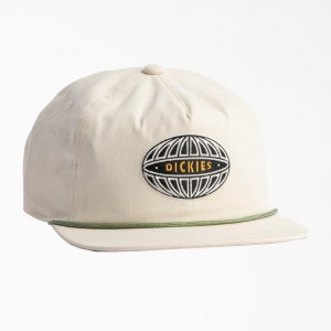 Women's Dickies Mid Pro Embroidered Cap White | 7401936-LN