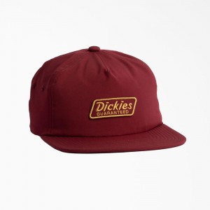 Women's Dickies Relaxed Low Pro Cap Red | 6807439-HK