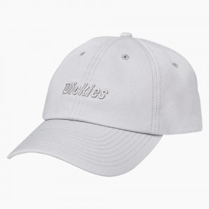 Women's Dickies Twill Cap White | 7946835-GO