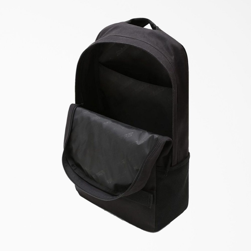 Kids' Dickies Duck Canvas Backpack Black | 3465081-QC