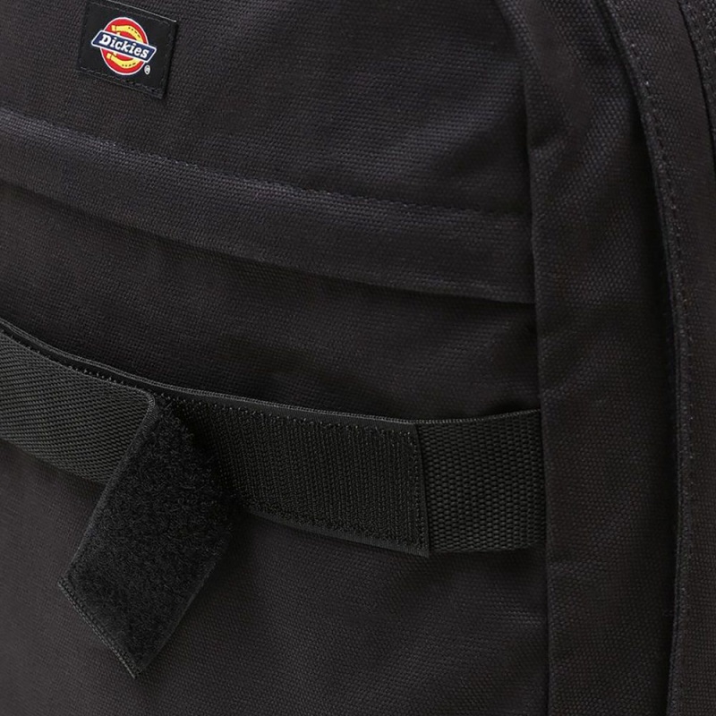 Kids' Dickies Duck Canvas Backpack Black | 3465081-QC