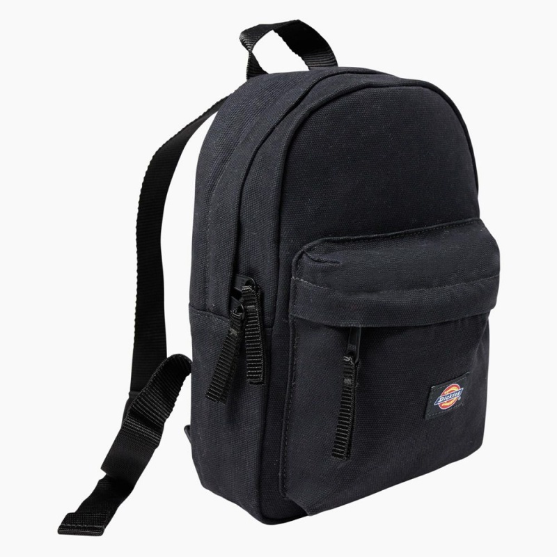 Kids' Dickies Duck Canvas Mini Backpack Black | 0547839-BG