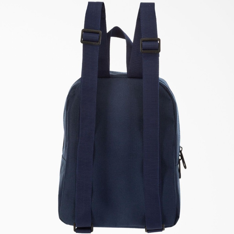 Kids' Dickies Mini Backpack Navy | 4259673-SE