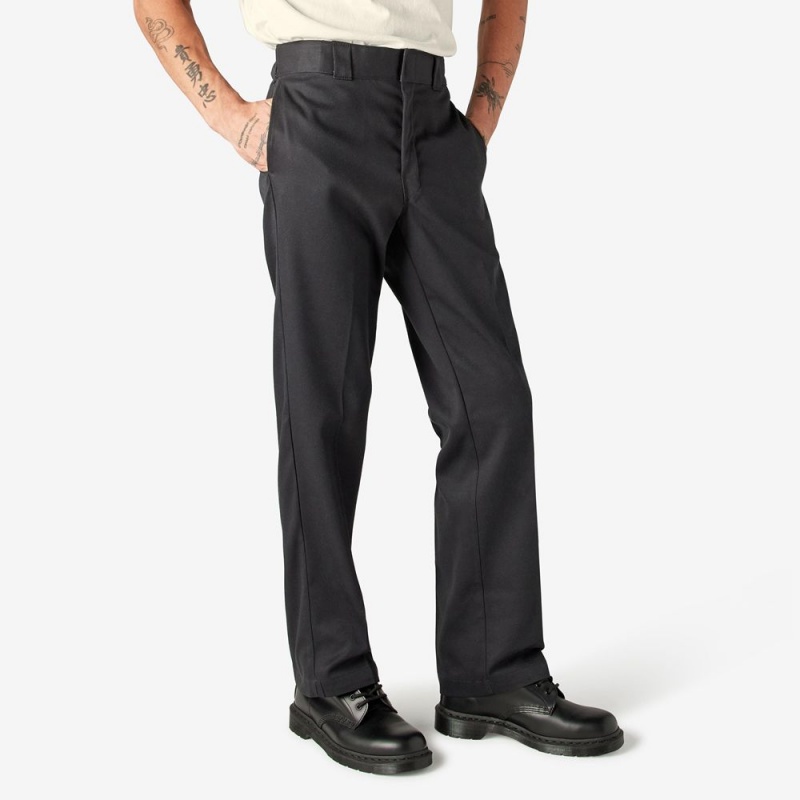 Men's Dickies 874® FLEX Work Pants Black | 5263409-VJ