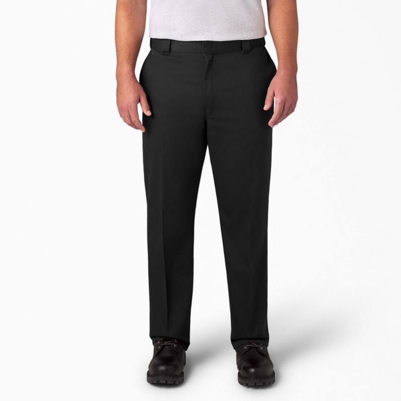 Men's Dickies 874® FLEX Work Pants Black | 5263409-VJ