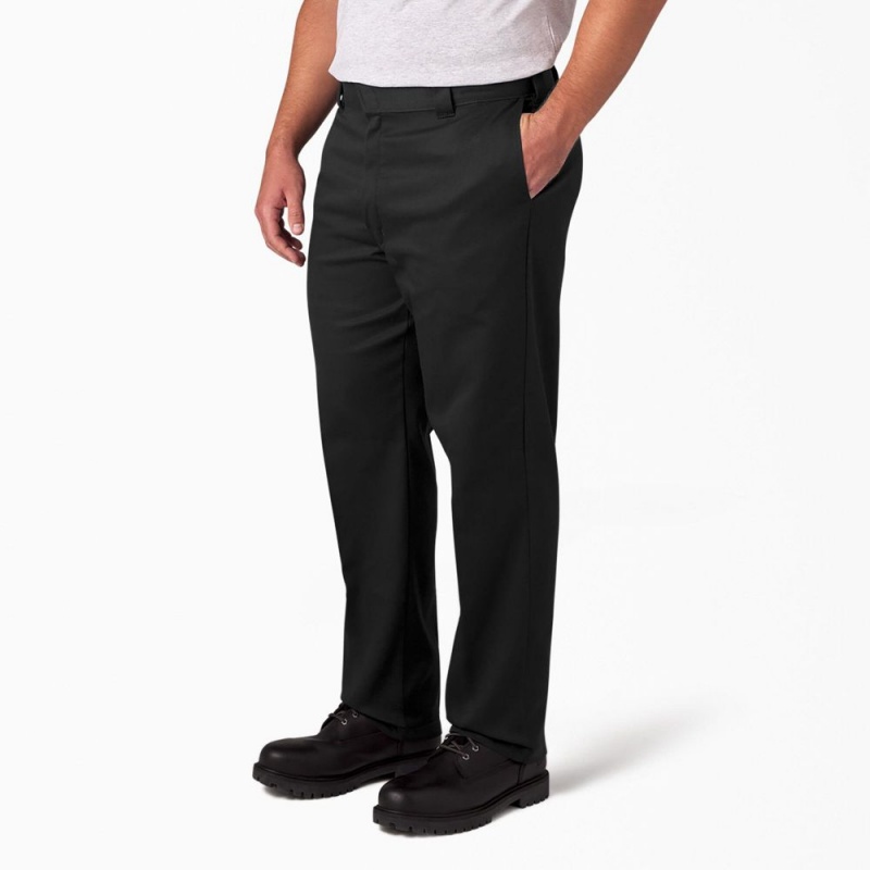 Men's Dickies 874® FLEX Work Pants Black | 5263409-VJ