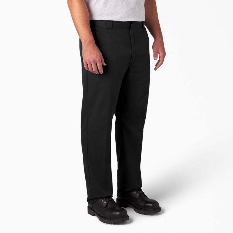 Men's Dickies 874® FLEX Work Pants Black | 5263409-VJ