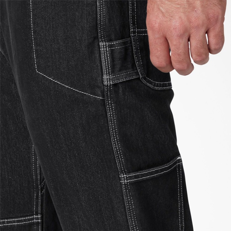 Men's Dickies FLEX DuraTech Relaxed Fit Jeans Blue | 5478213-WN