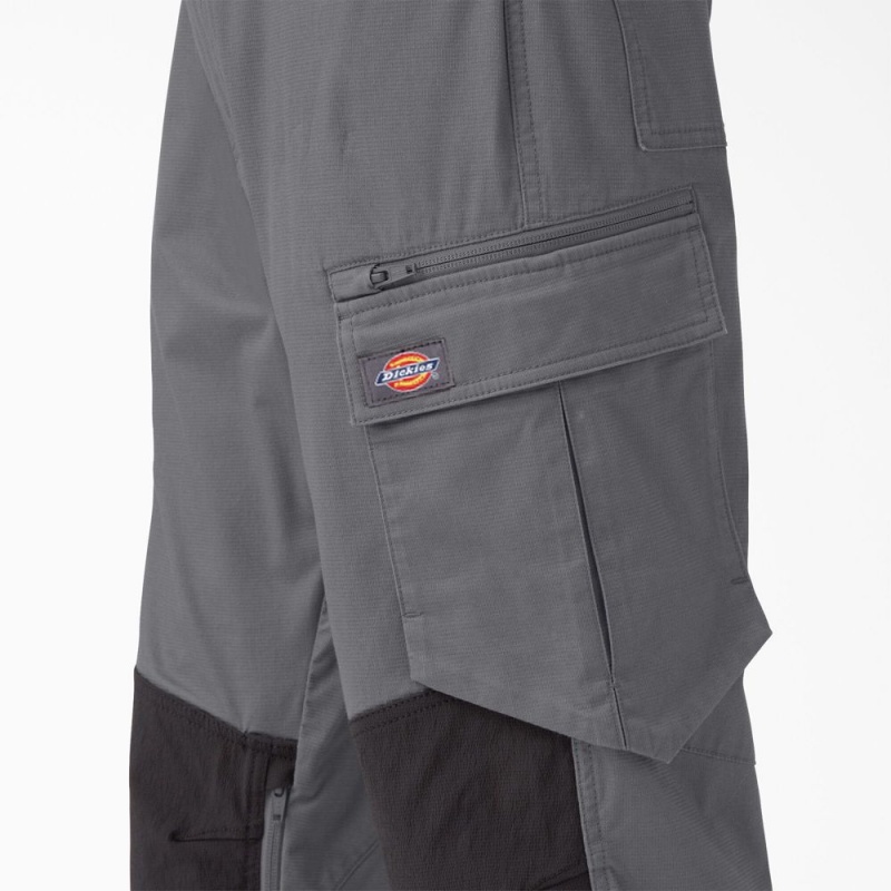 Men's Dickies FLEX Temp-iQ® 365 Regular Fit Pants Grey | 7125804-OP