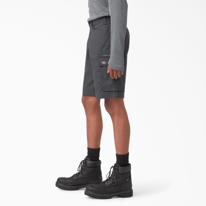 Men's Dickies FLEX Temp-iQ® 365 Regular Fit Shorts Grey | 2308954-DK