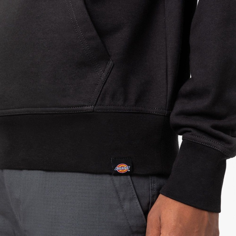 Men's Dickies Marbury Graphic Hoodie Black | 7062593-TX