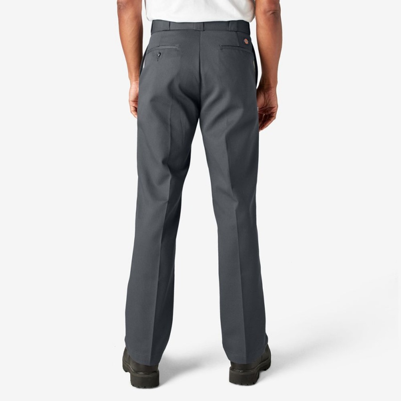 Men's Dickies Original 874® Work Pants Grey | 0675843-EG