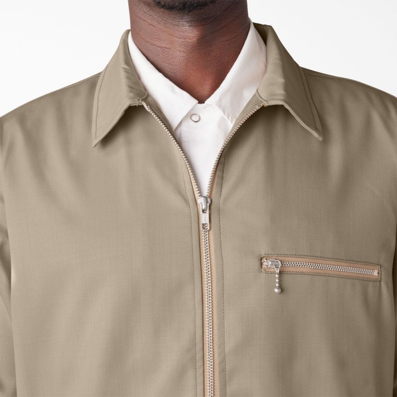 Men's Dickies Premium Collection Eisenhower Jacket Grey | 1275034-ZM