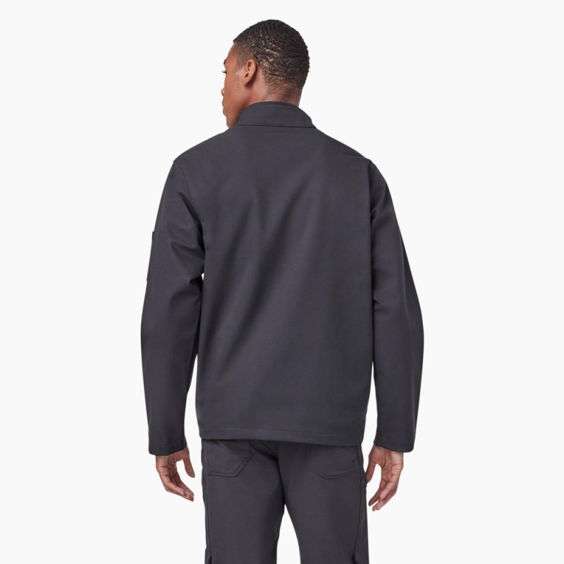 Men's Dickies Ripstop Softshell Jacket Grey | 7019468-RB