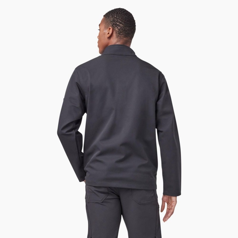 Men's Dickies Ripstop Softshell Jacket Grey | 7019468-RB