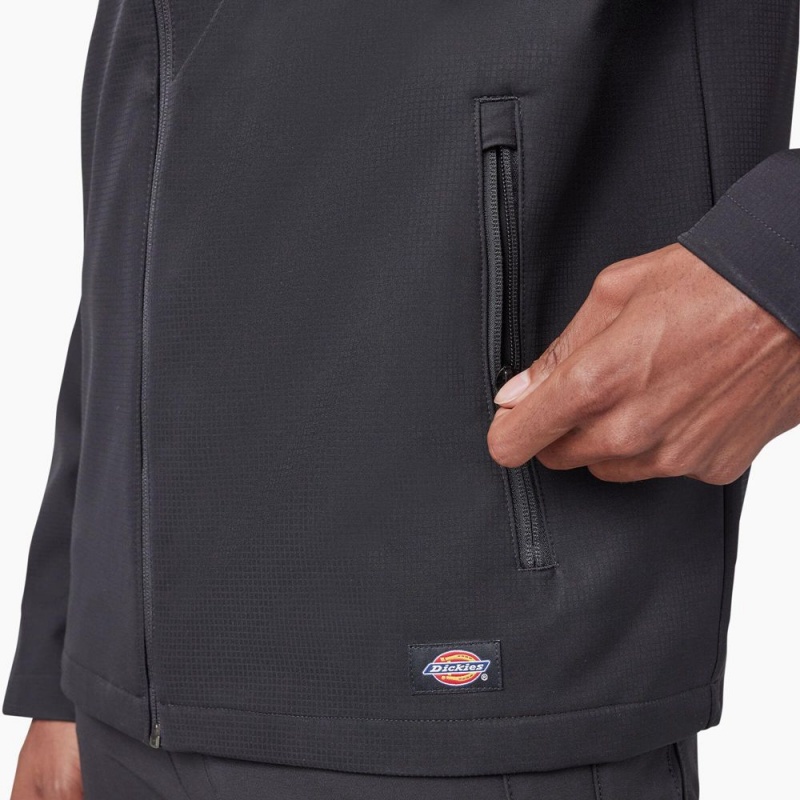 Men's Dickies Ripstop Softshell Jacket Grey | 7019468-RB