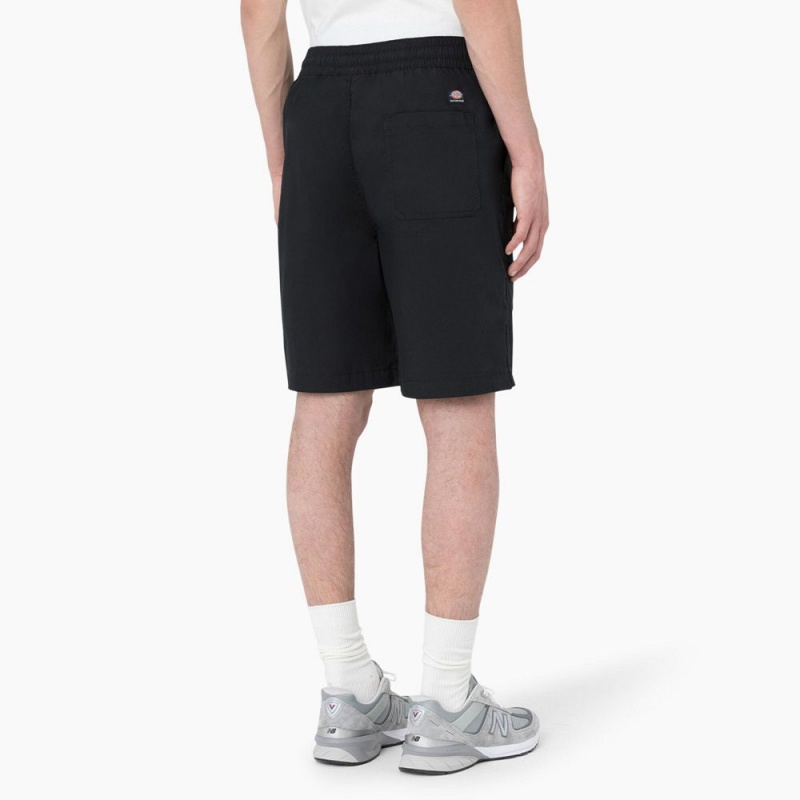 Men's Dickies Skateboarding Grants Pass Relaxed Fit Shorts Black | 1037285-CL