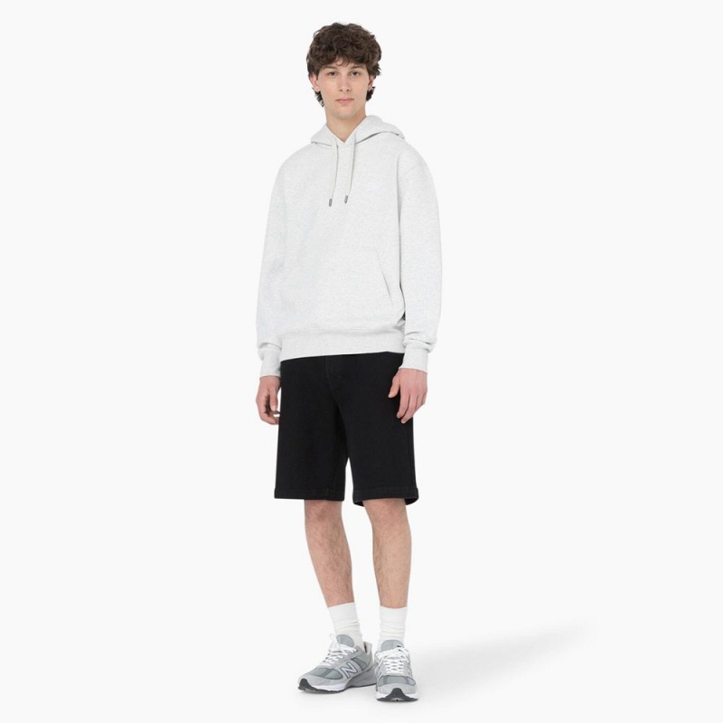 Men's Dickies Summerdale Hoodie White | 6987430-CL