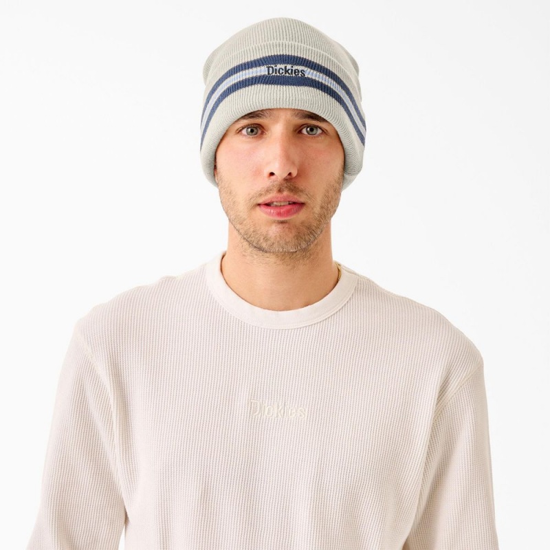 Men's Dickies Tom Knox Beanie Khaki | 3841207-IO