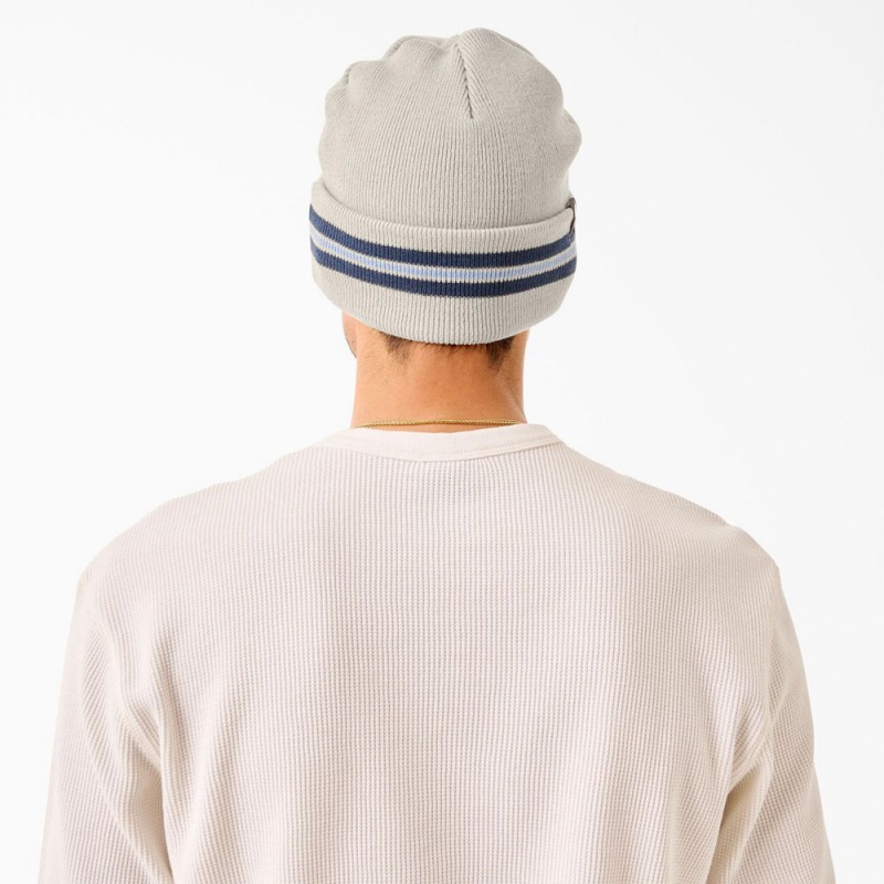 Men's Dickies Tom Knox Beanie Khaki | 3841207-IO