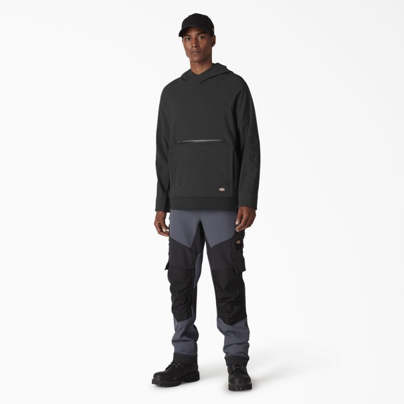 Men's Dickies Ultimate ProTect Hoodie Black | 5809716-QF