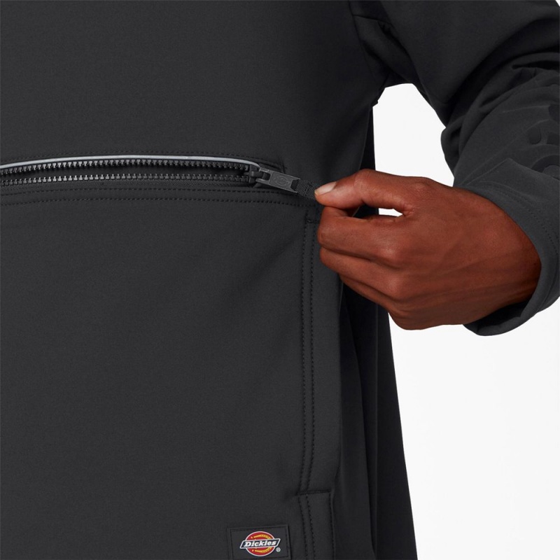 Men's Dickies Ultimate ProTect Hoodie Black | 5809716-QF