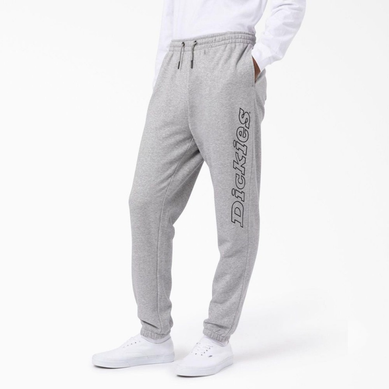 Men\'s Dickies Uniontown Regular Fit Sweat Pants Grey | 9371042-UT