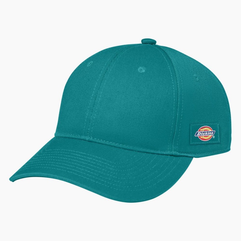 Women\'s Dickies 874® Twill Cap Green | 6359821-RD