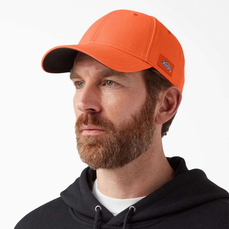 Women's Dickies 874® Twill Cap Orange | 8154607-MB