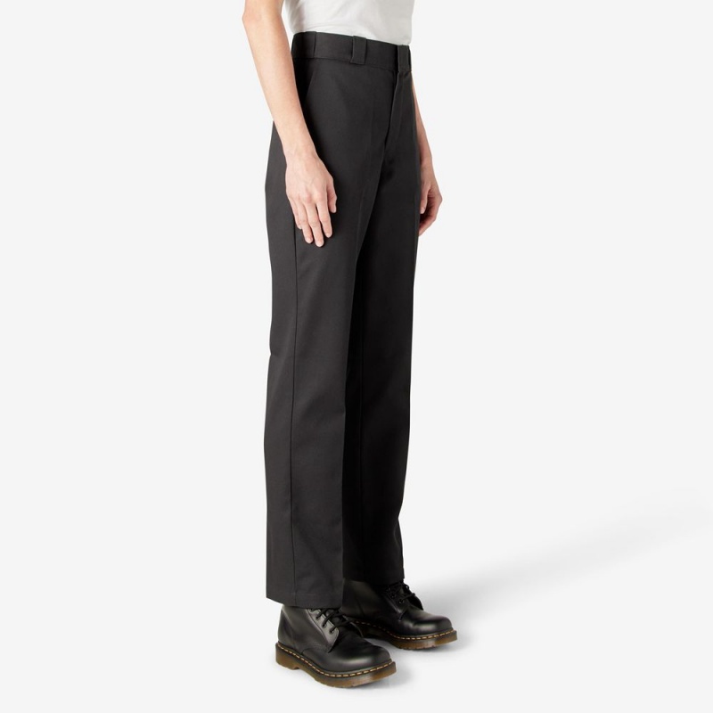 Women's Dickies 874® Work Pants Black | 8312975-UN