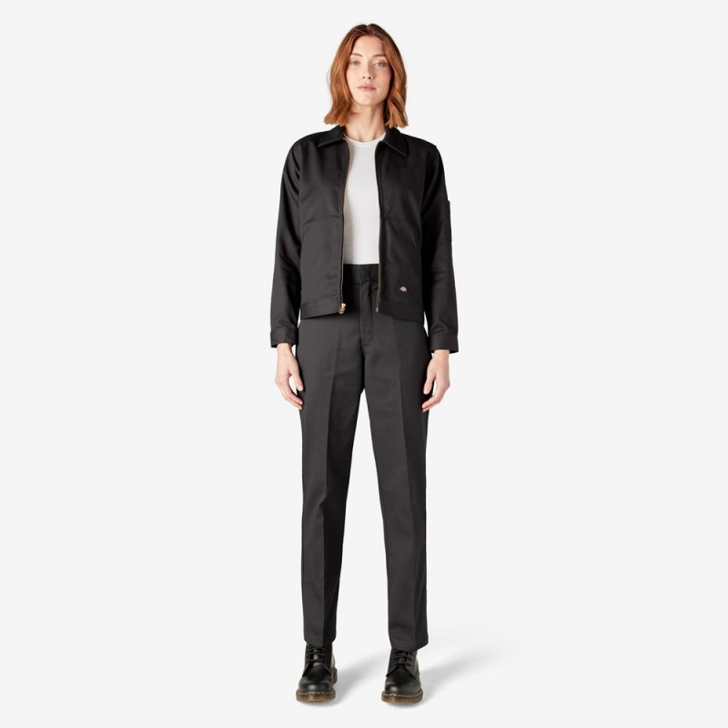 Women's Dickies 874® Work Pants Black | 8312975-UN