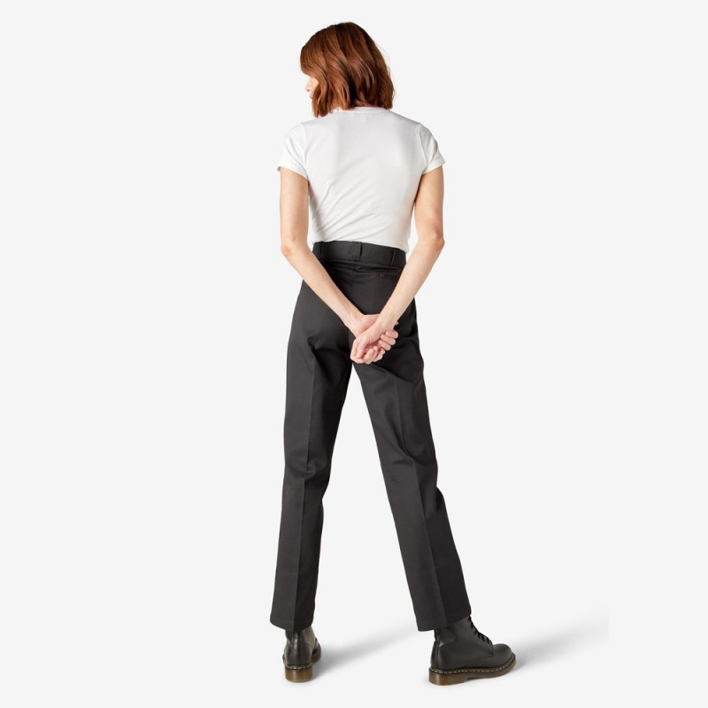 Women's Dickies 874® Work Pants Black | 8312975-UN