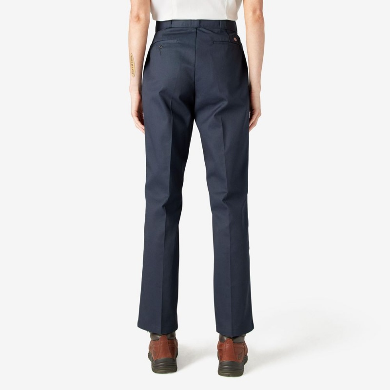 Women's Dickies 874® Work Pants Navy | 5869234-OX