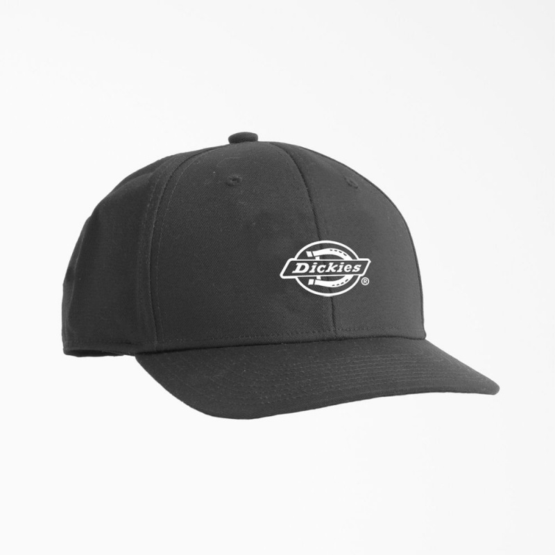 Women\'s Dickies Low Pro Logo Print Cap Grey | 6105289-NY