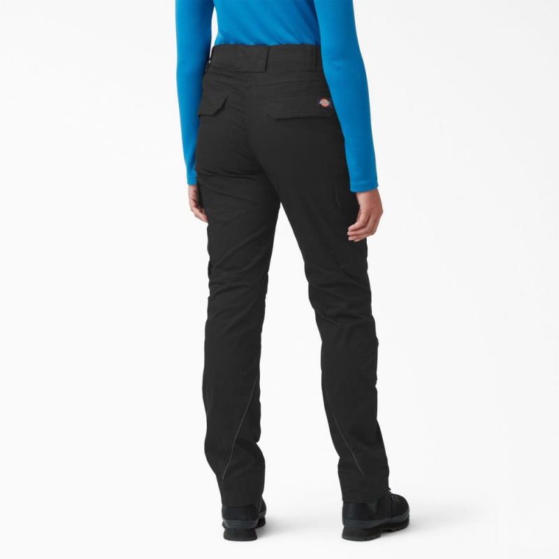 Women's Dickies Temp-iQ® 365 Pants Black | 3529046-VG