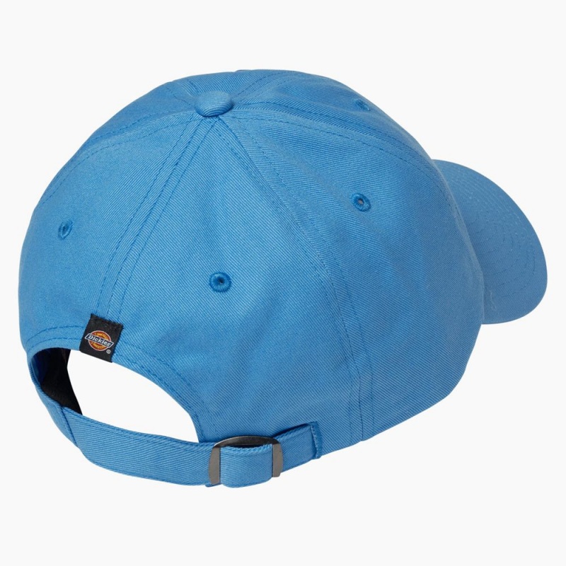 Women's Dickies Twill Cap Blue | 4687350-JT