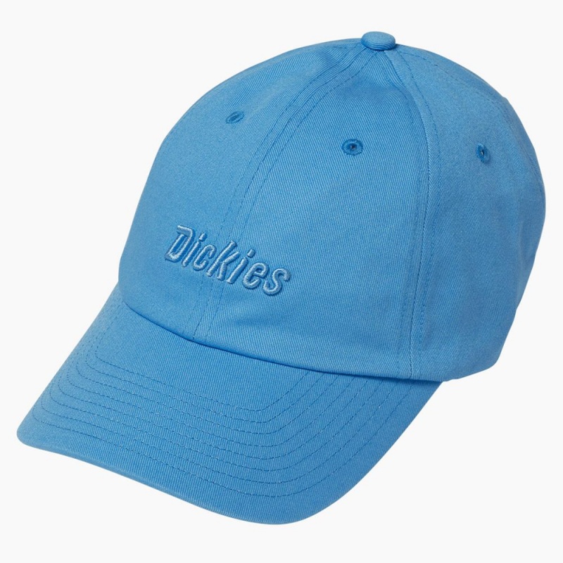 Women\'s Dickies Twill Cap Blue | 4687350-JT